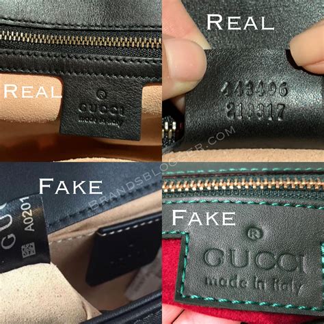 gucci fake vs real bag|check gucci serial number.